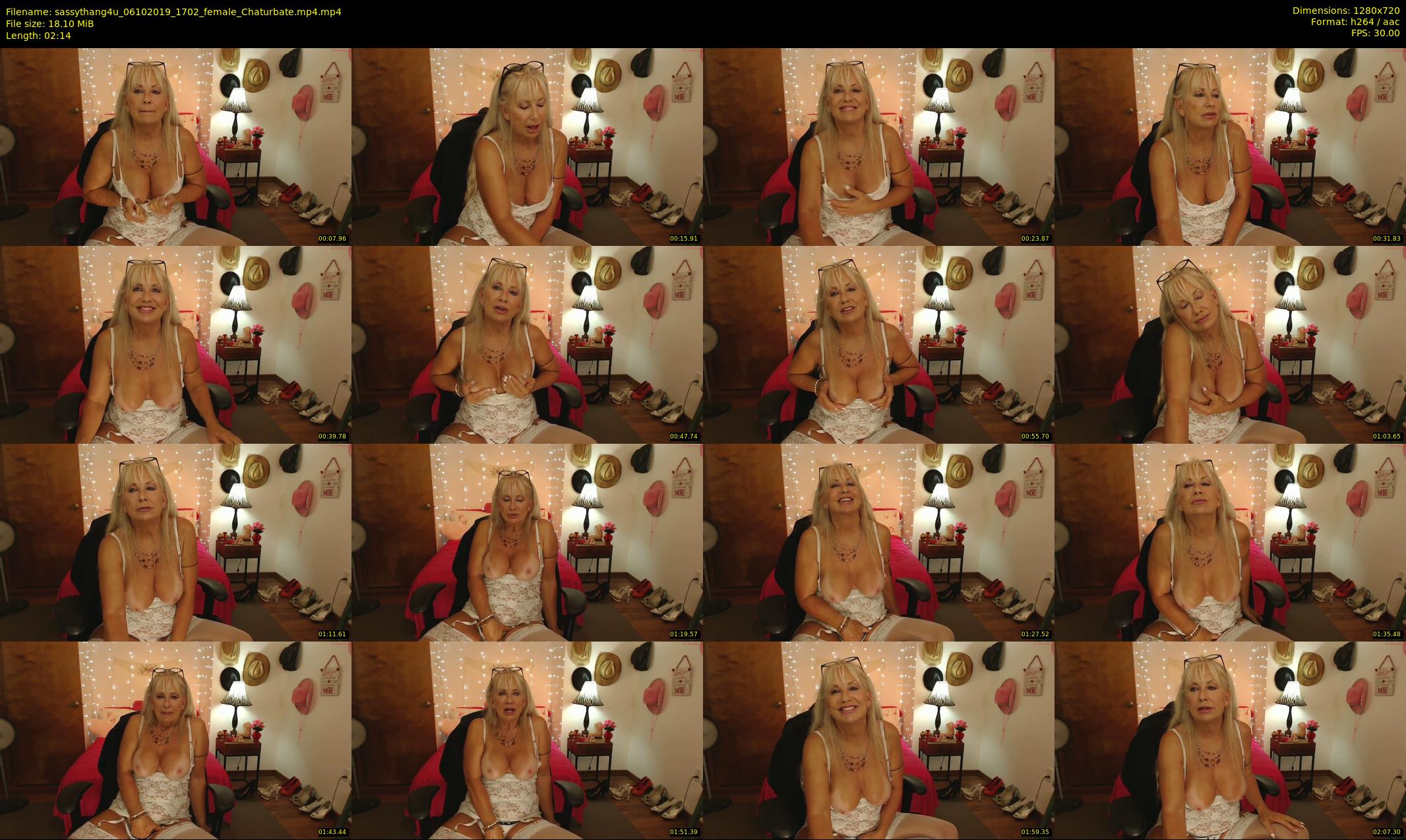 sassythang4u — 3 minute Chaturbate female cam show recording, 720p, Oct 6, 2019