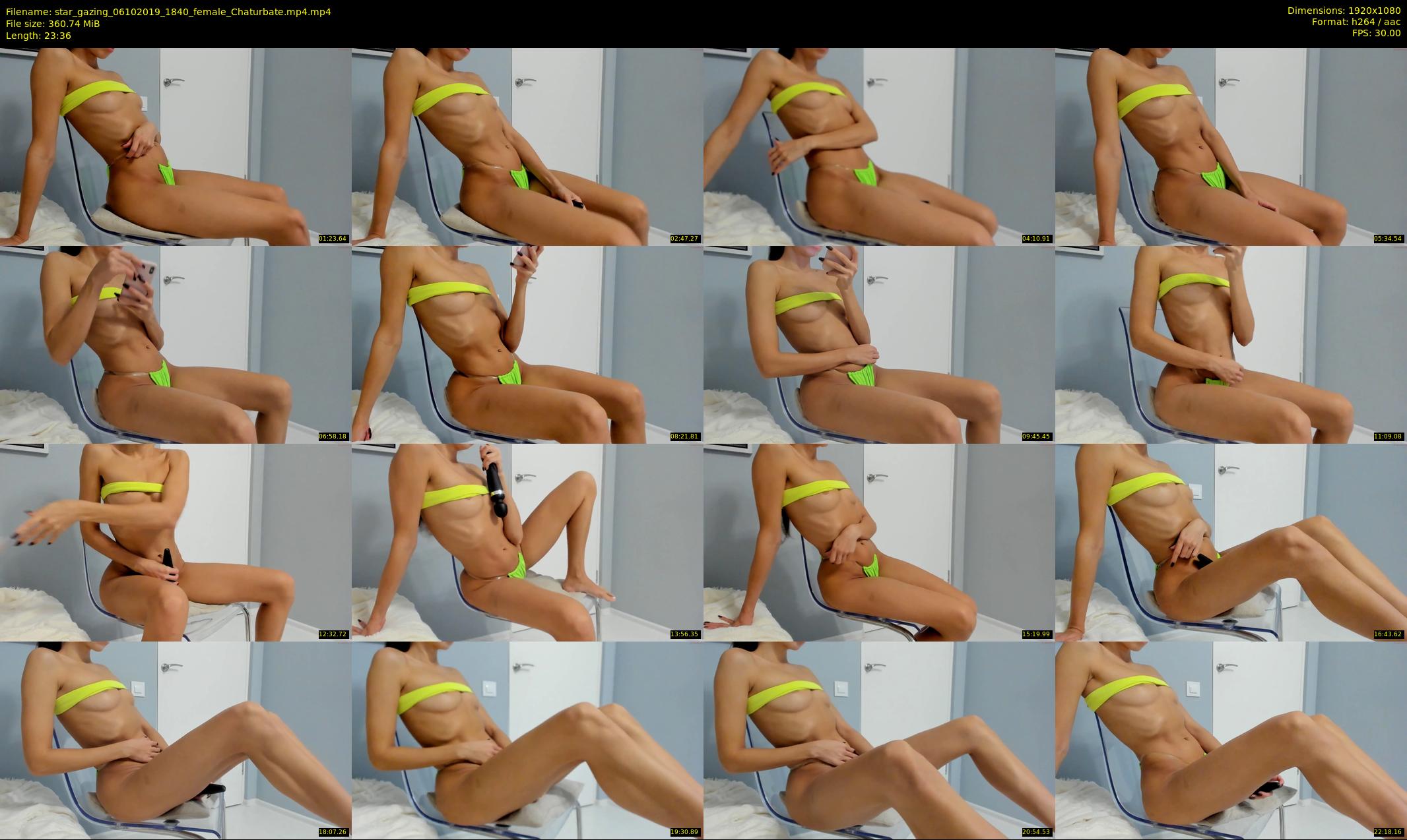 star_gazing — 24 minute Chaturbate female cam show recording, 1080p, Oct 6, 2019