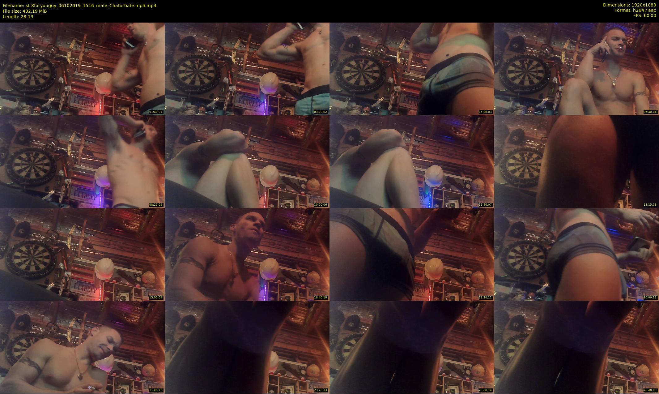 str8foryouguy — 29 minute Chaturbate male cam show recording, 1080p, Oct 6, 2019