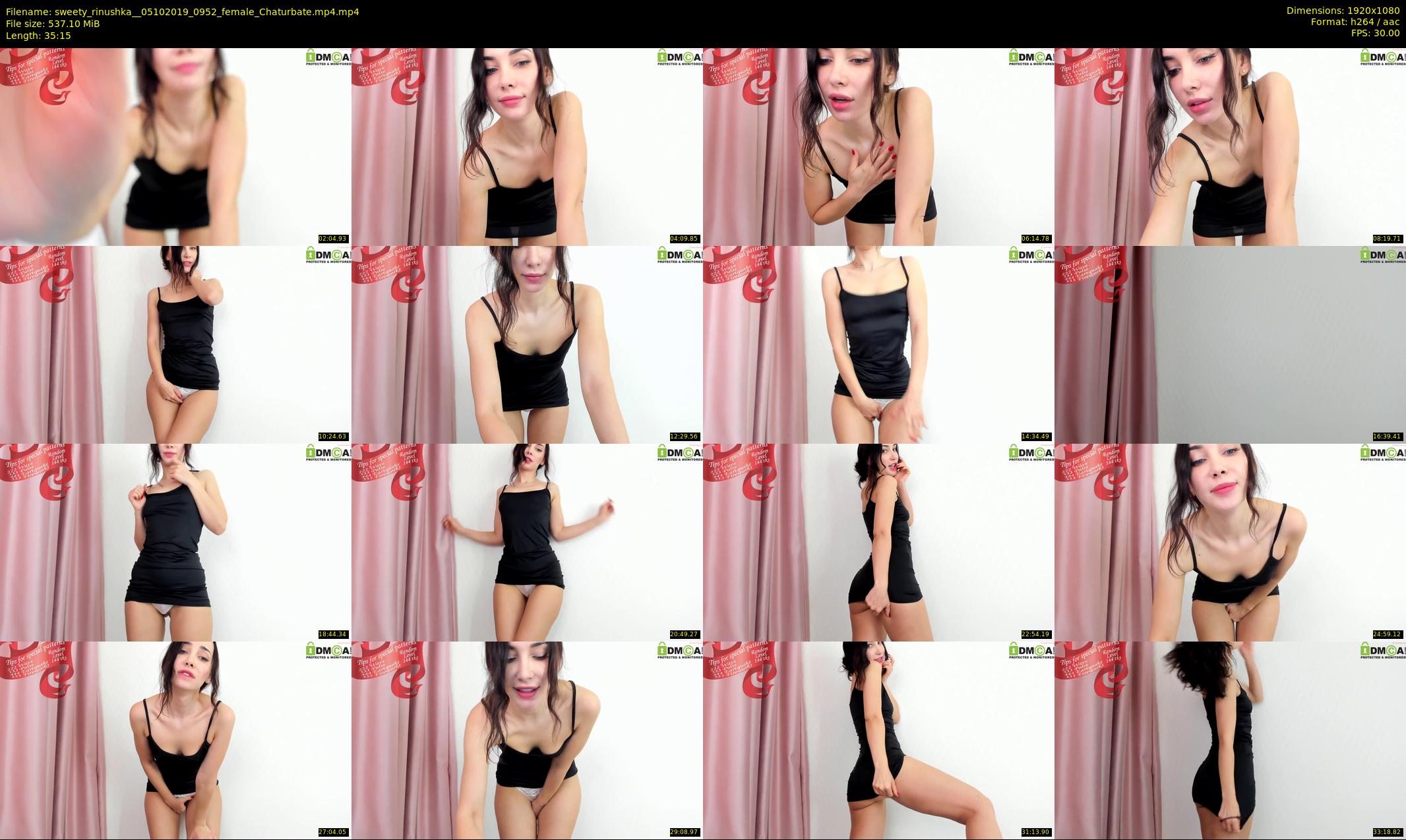 sweety_rinushka_ — 36 minute Chaturbate female cam show recording, 1080p, Oct 5, 2019