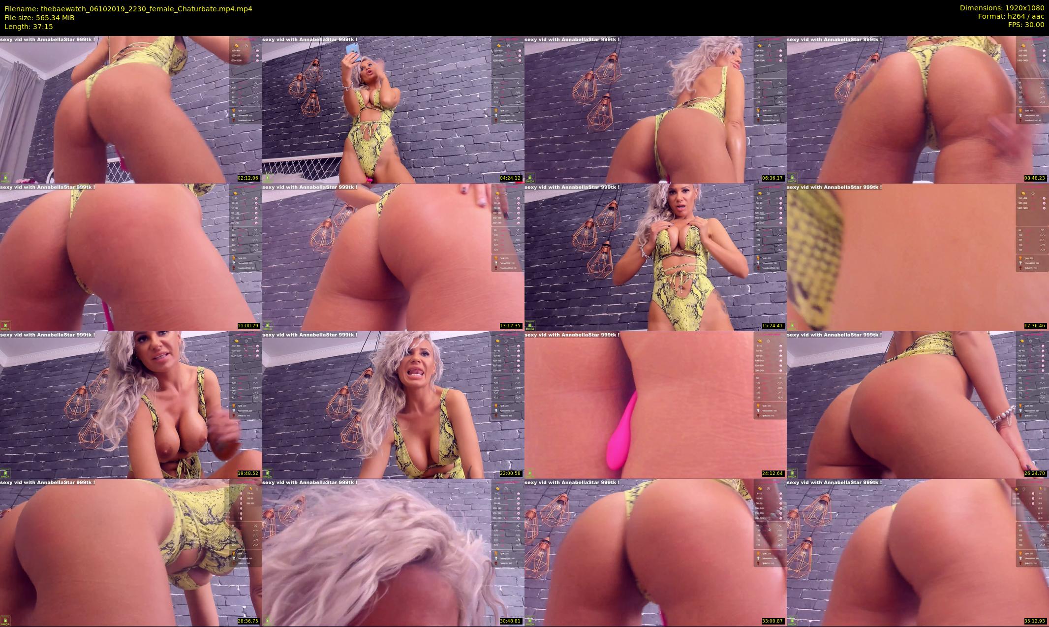 thebaewatch — 38 minute Chaturbate female cam show recording, 1080p, Oct 6, 2019