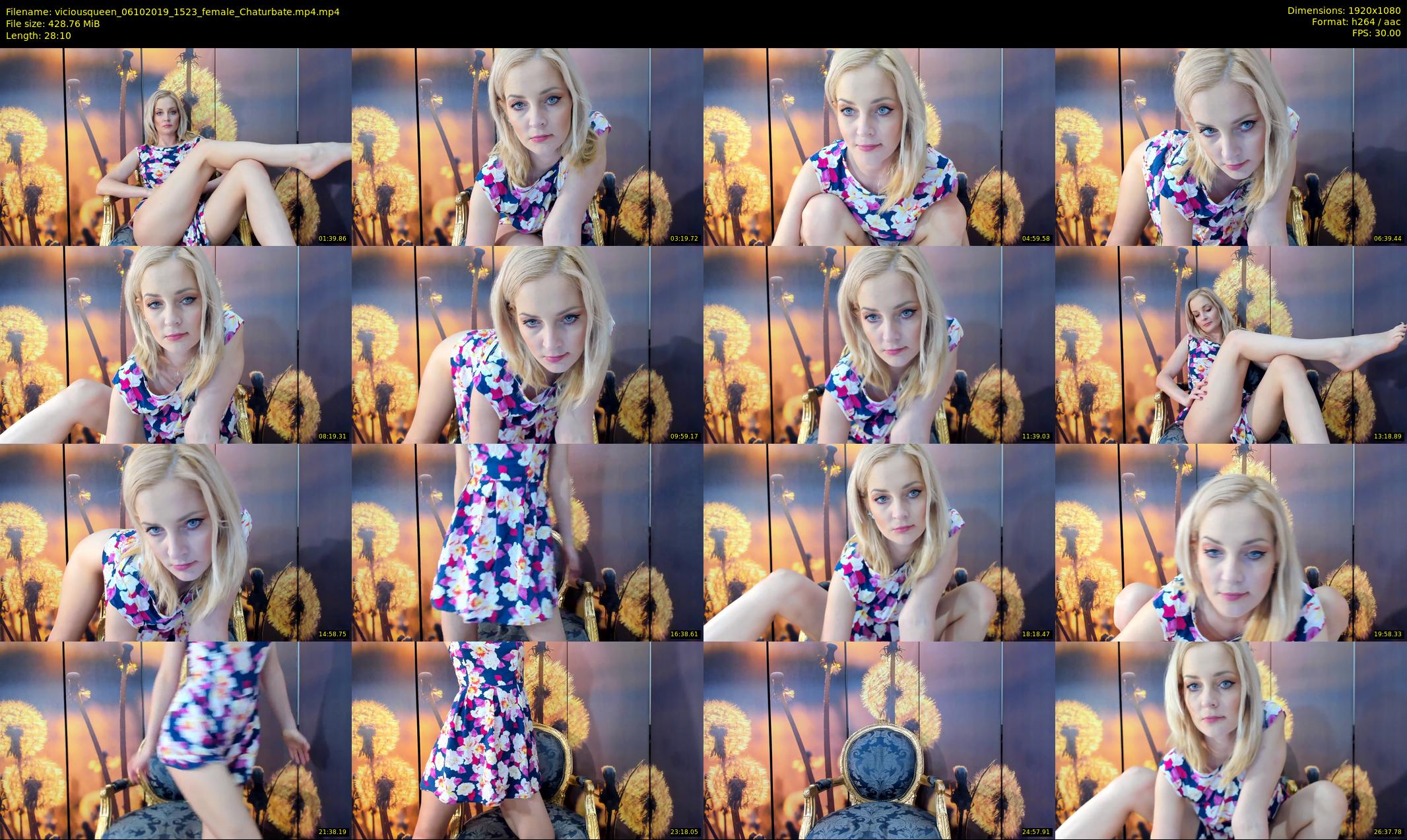viciousqueen — 29 minute Chaturbate female cam show recording, 1080p, Oct 6, 2019
