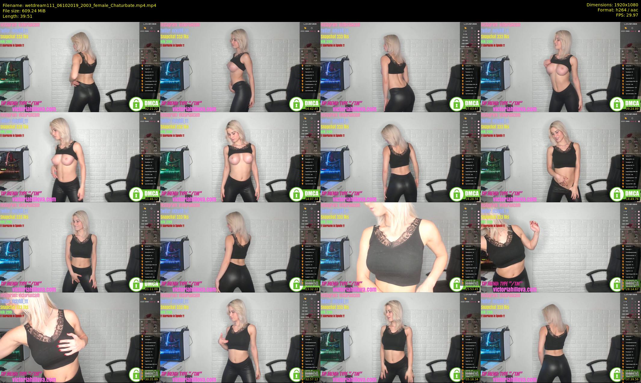 wetdream111 — 40 minute Chaturbate couple cam show recording, 1080p, Oct 6, 2019