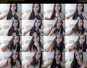 AlyssaShy — 5 minute MyFreeCams cam show recording, 480p, Oct 7, 2019