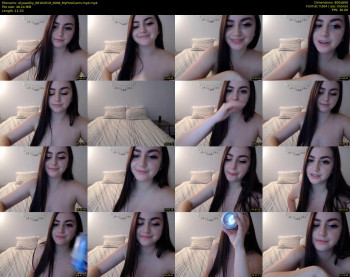 AlyssaShy — 12 minute MyFreeCams cam show recording, 480p, Oct 8, 2019