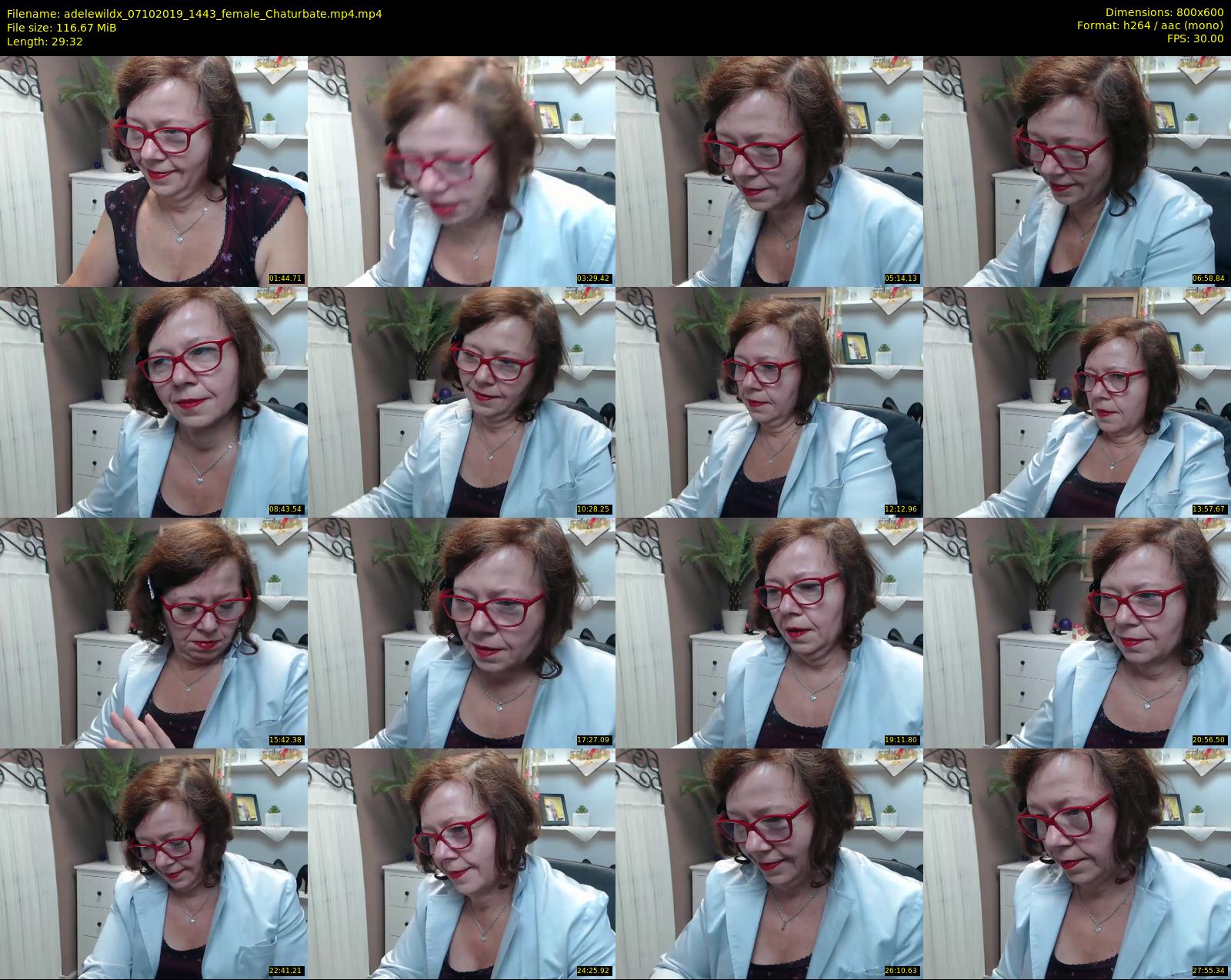 adelewildx — 30 minute Chaturbate female cam show recording, 480p, Oct 7, 2019