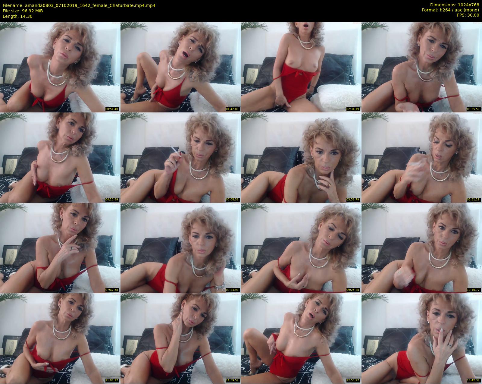 amanda0803 — 15 minute Chaturbate female cam show recording, 720p, Oct 7, 2019