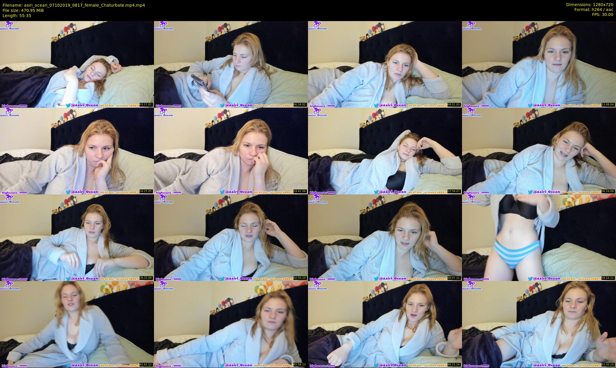 asiri_ocean — 56 minute Chaturbate female cam show recording, 720p, Oct 7, 2019