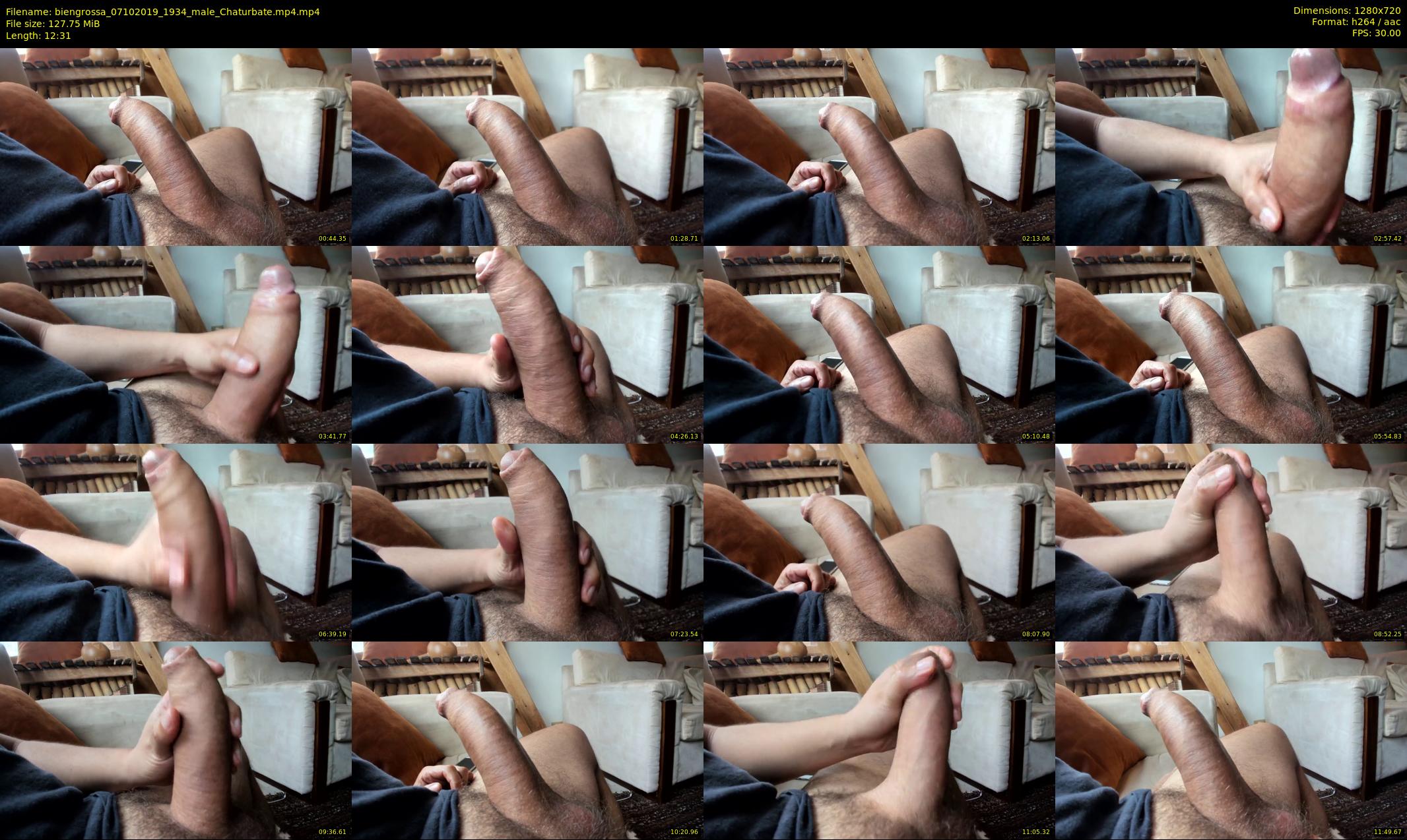 biengrossa — 13 minute Chaturbate male cam show recording, 720p, Oct 7, 2019