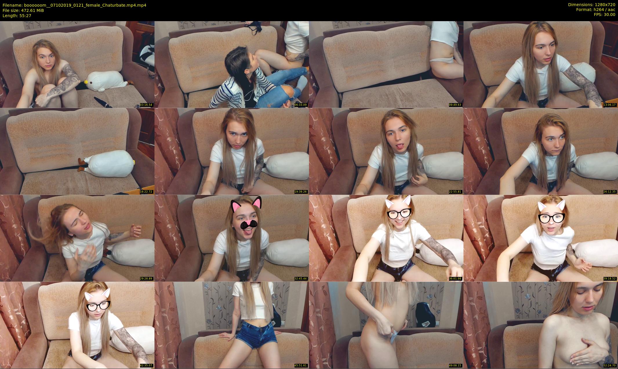 boooooom_ — 56 minute Chaturbate female cam show recording, 720p, Oct 7, 2019