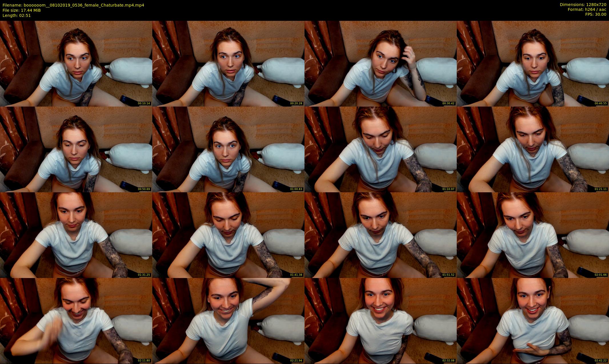 boooooom_ — 3 minute Chaturbate female cam show recording, 720p, Oct 8, 2019