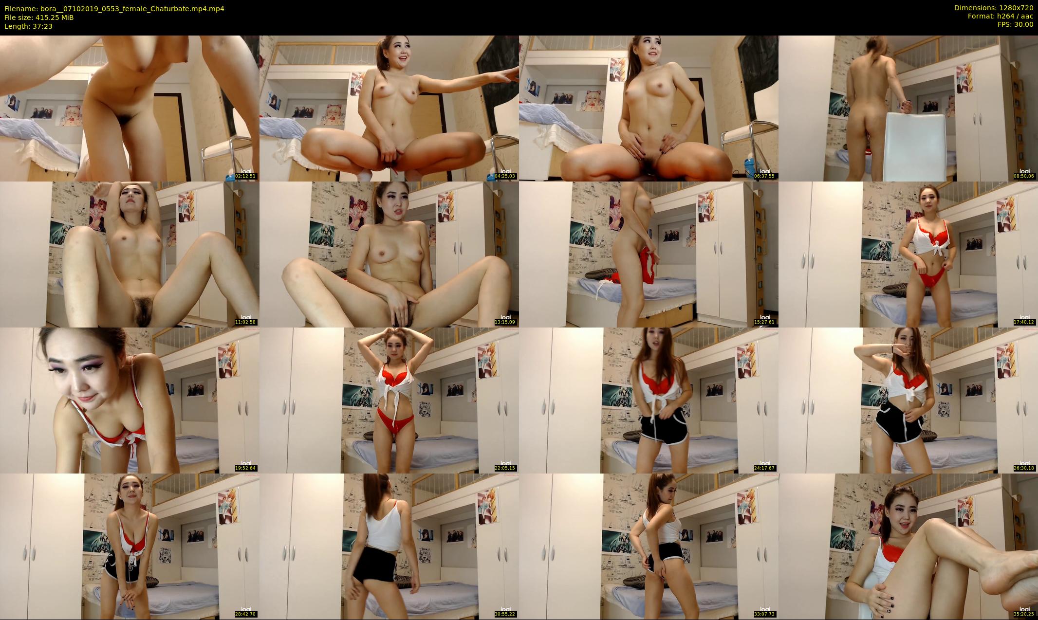 bora_ — 38 minute Chaturbate female cam show recording, 720p, Oct 7, 2019
