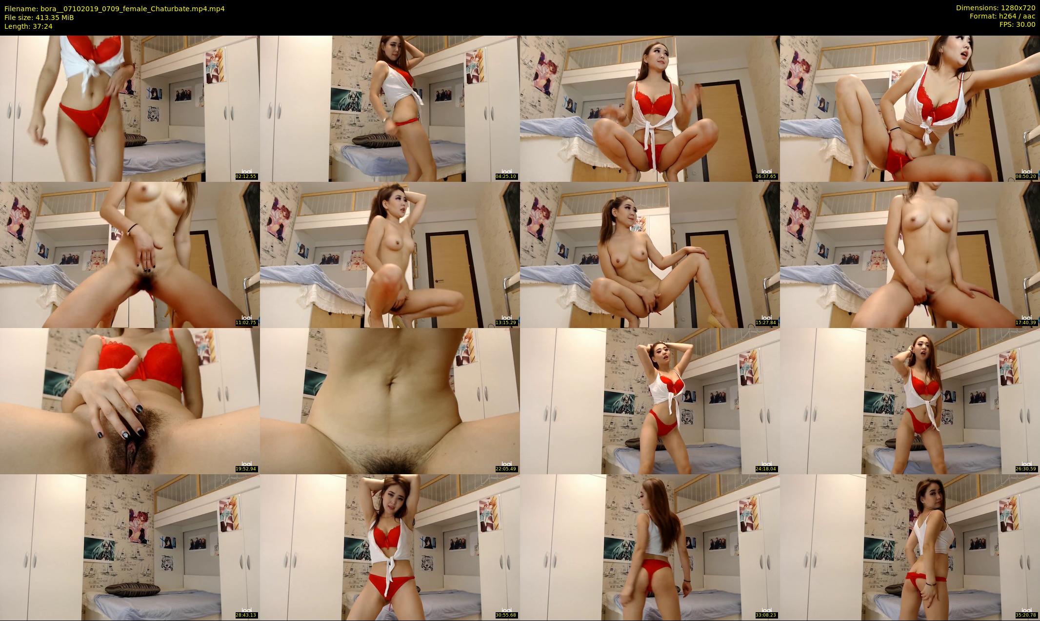 bora_ — 38 minute Chaturbate female cam show recording, 720p, Oct 7, 2019