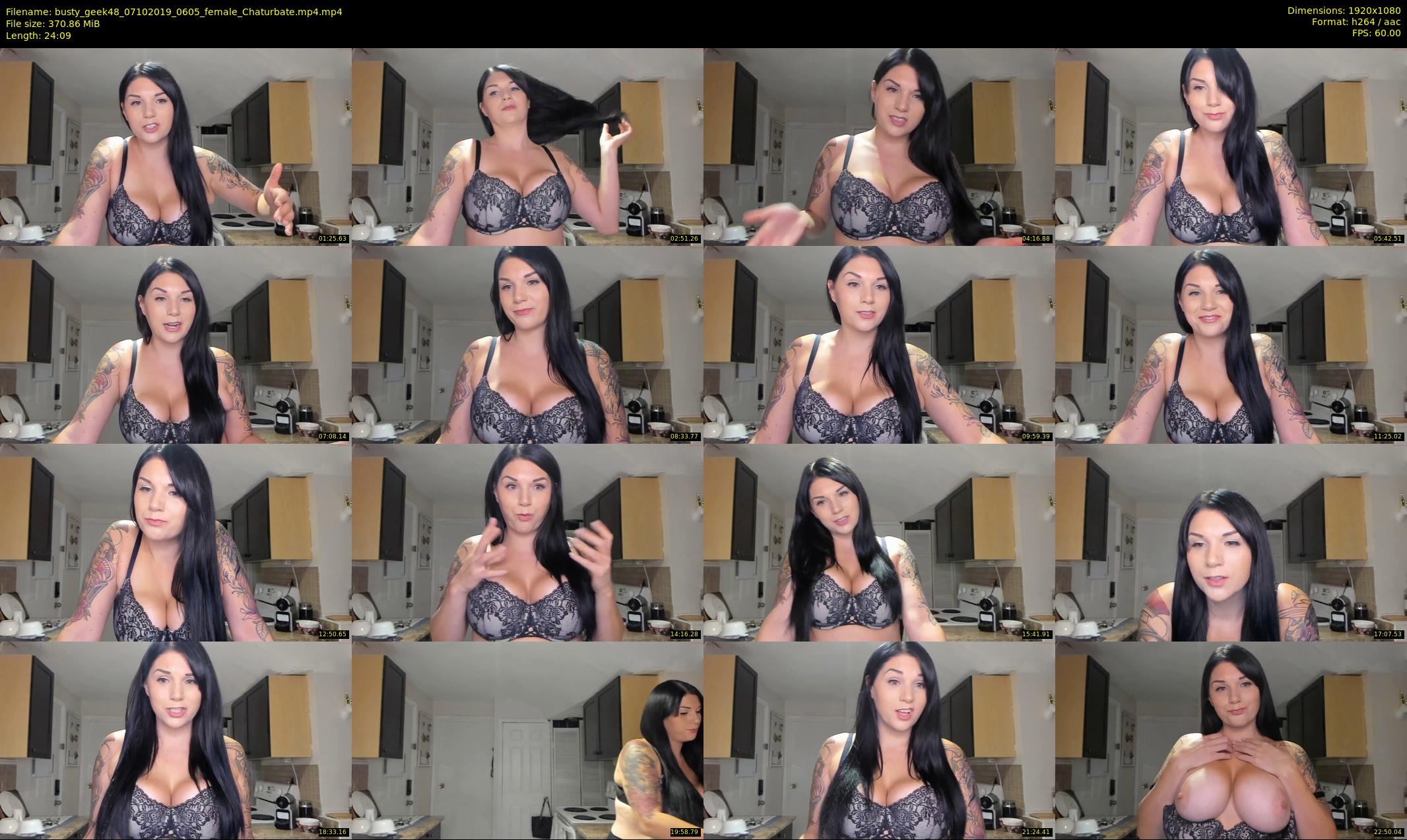 busty_geek48 — 25 minute Chaturbate female cam show recording, 1080p, Oct 7, 2019