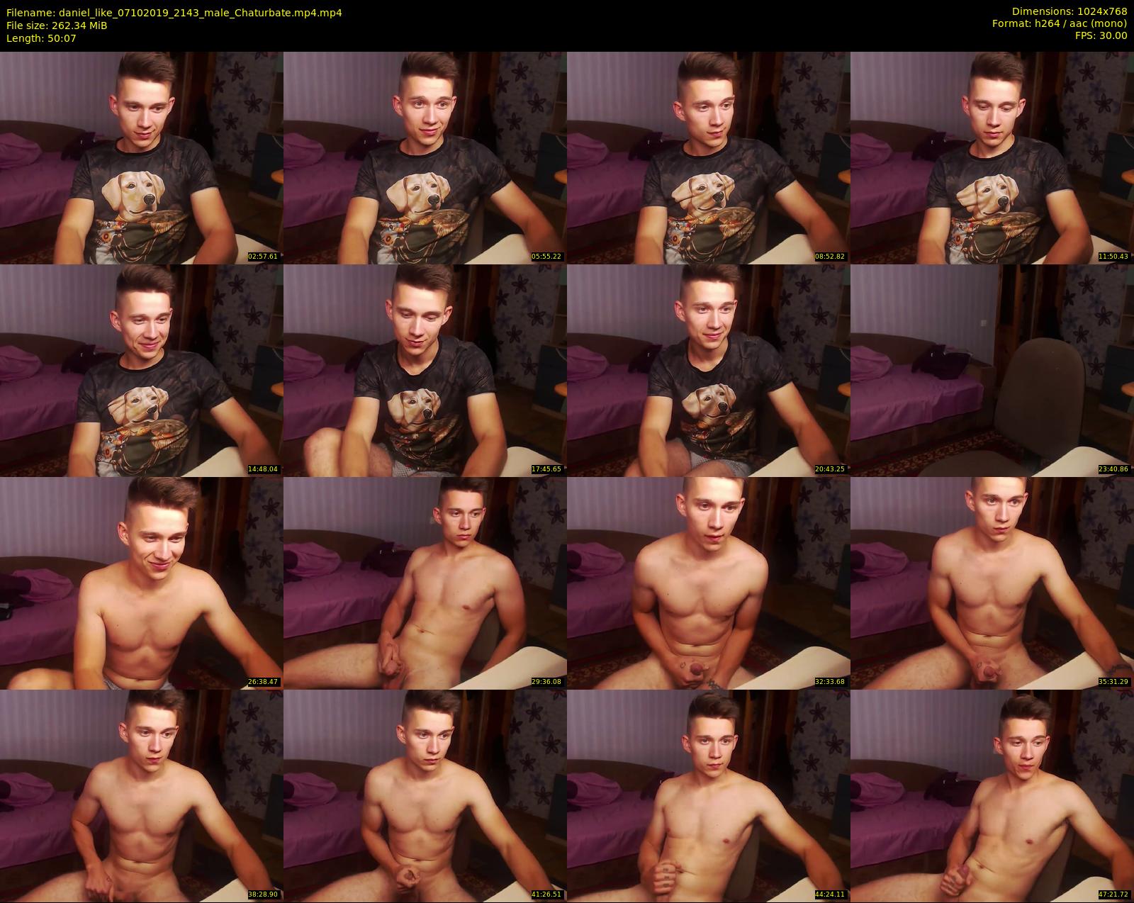 daniel_like — 51 minute Chaturbate male cam show recording, 720p, Oct 7, 2019
