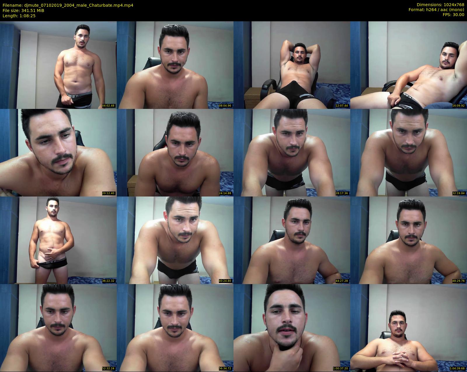 djmute — 69 minute Chaturbate male cam show recording, 720p, Oct 7, 2019