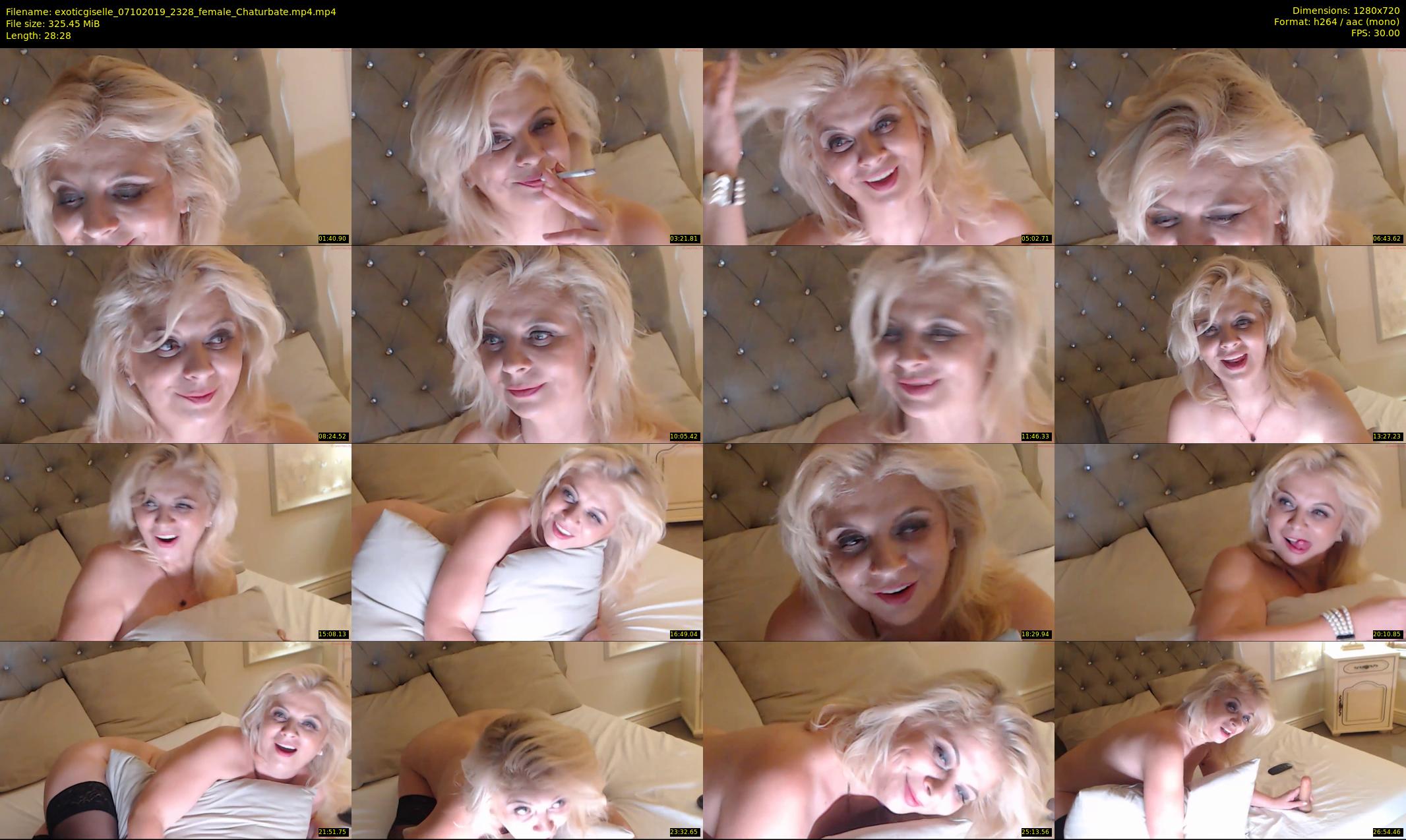 exoticgiselle — 29 minute Chaturbate female cam show recording, 720p, Oct 7, 2019
