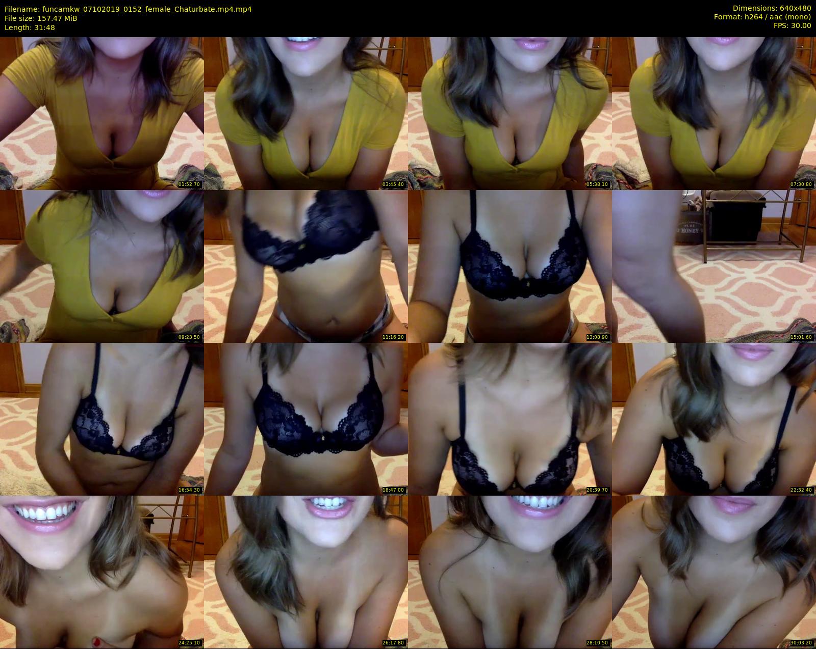 funcamkw — 32 minute Chaturbate female cam show recording, 480p, Oct 7, 2019