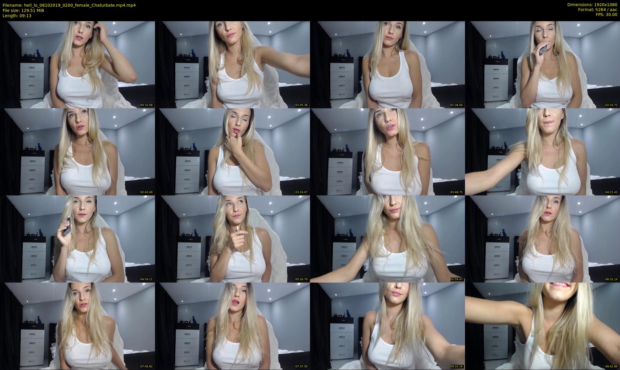 hell_lo — 10 minute Chaturbate female cam show recording, 1080p, Oct 8, 2019