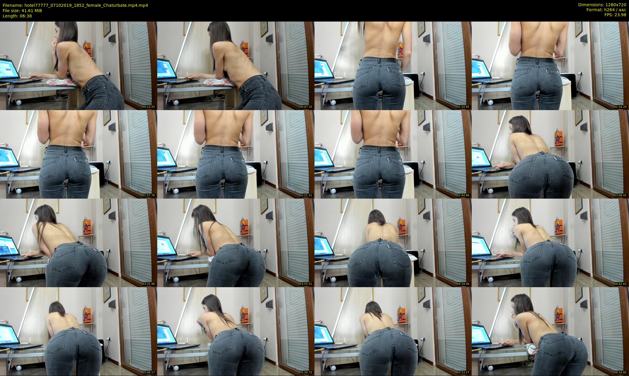 hotel77777 — 7 minute Chaturbate female cam show recording, 720p, Oct 7, 2019