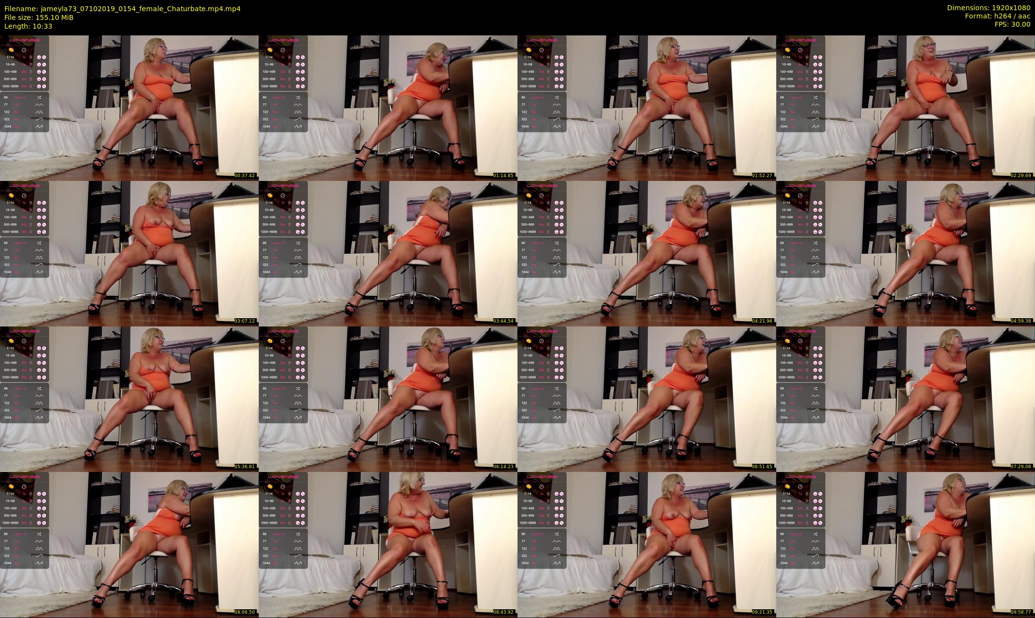 jameyla73 — 11 minute Chaturbate female cam show recording, 1080p, Oct 7, 2019