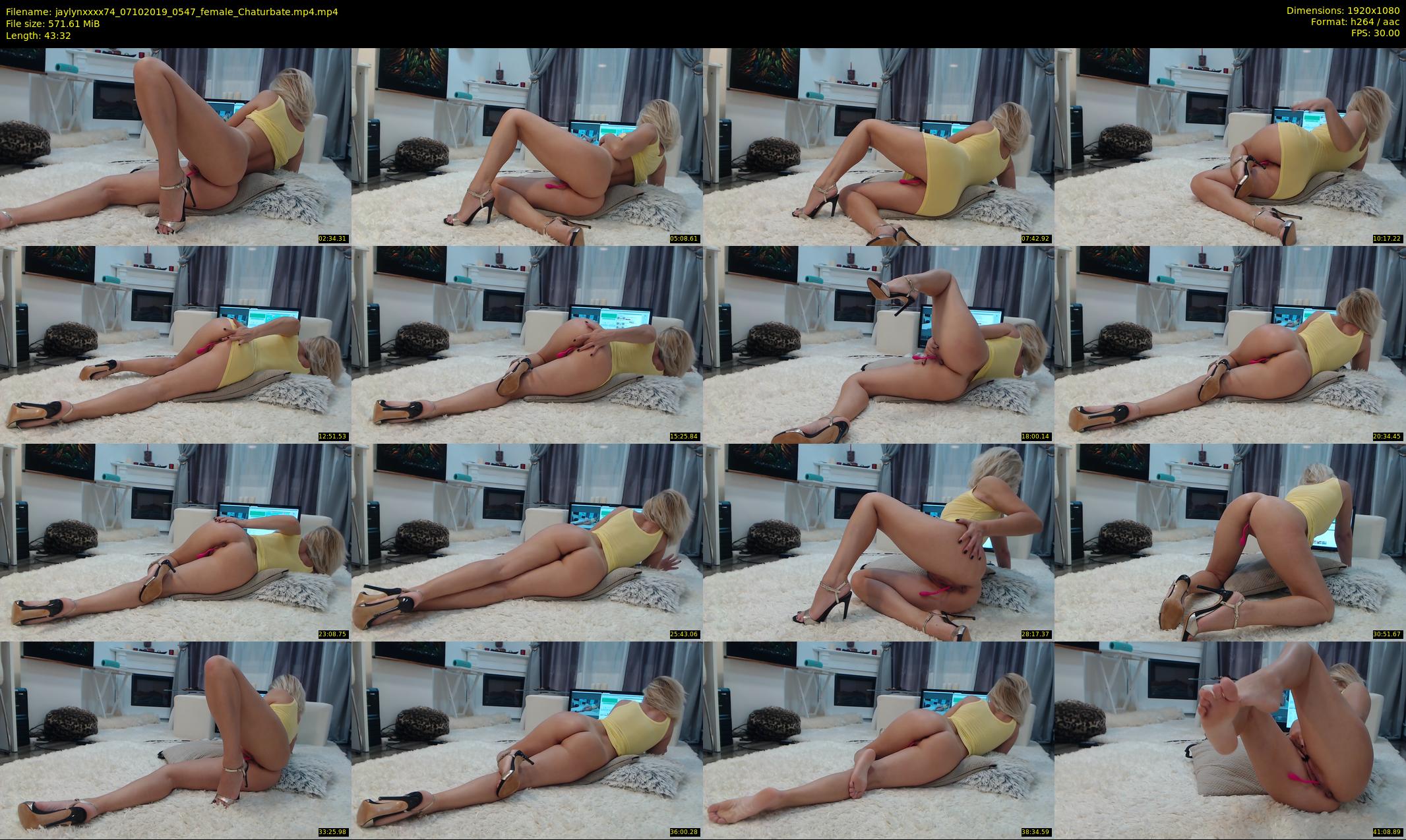 jaylynxxxx74 — 44 minute Chaturbate female cam show recording, 1080p, Oct 7, 2019