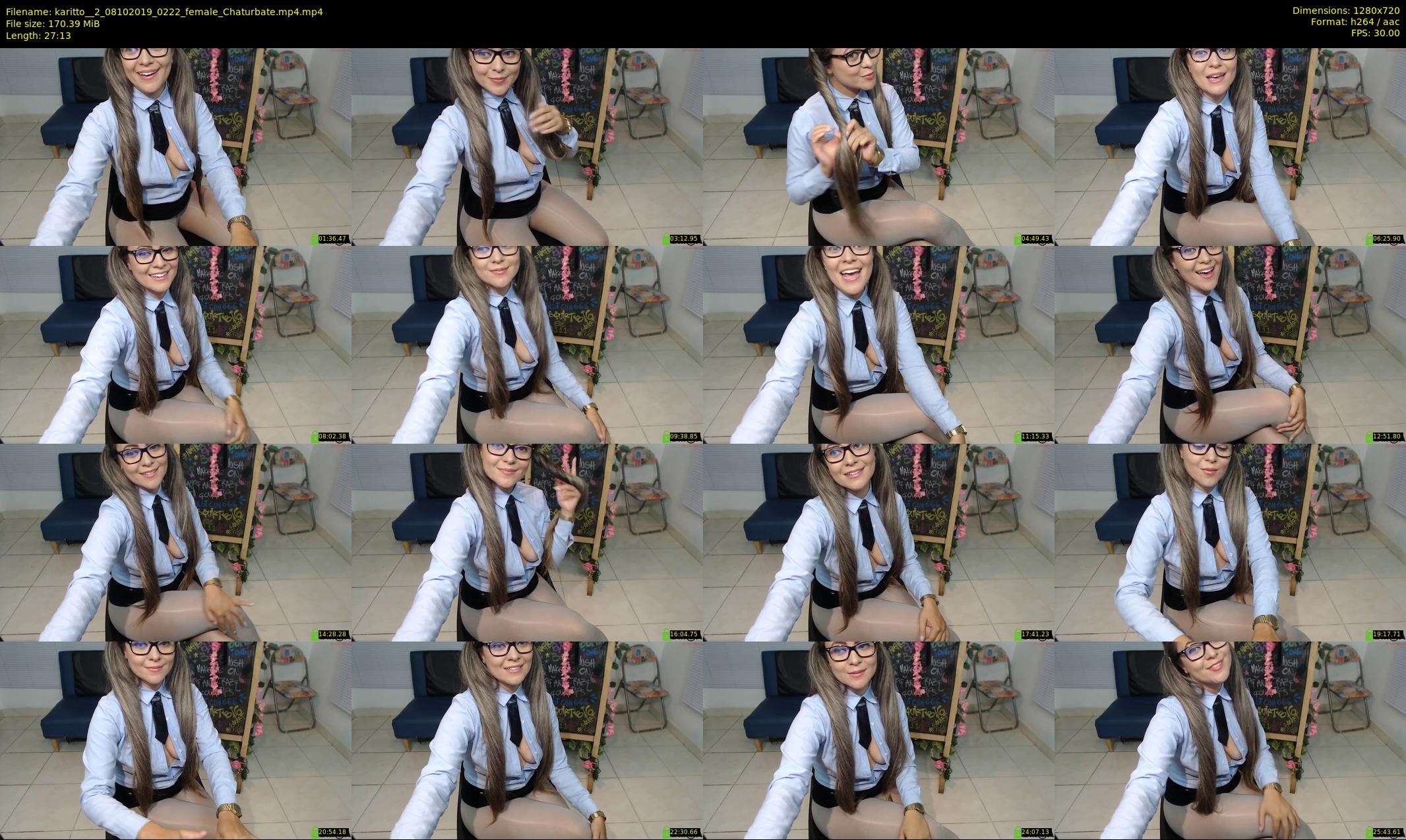 karitto__2 — 28 minute Chaturbate female cam show recording, 720p, Oct 8, 2019