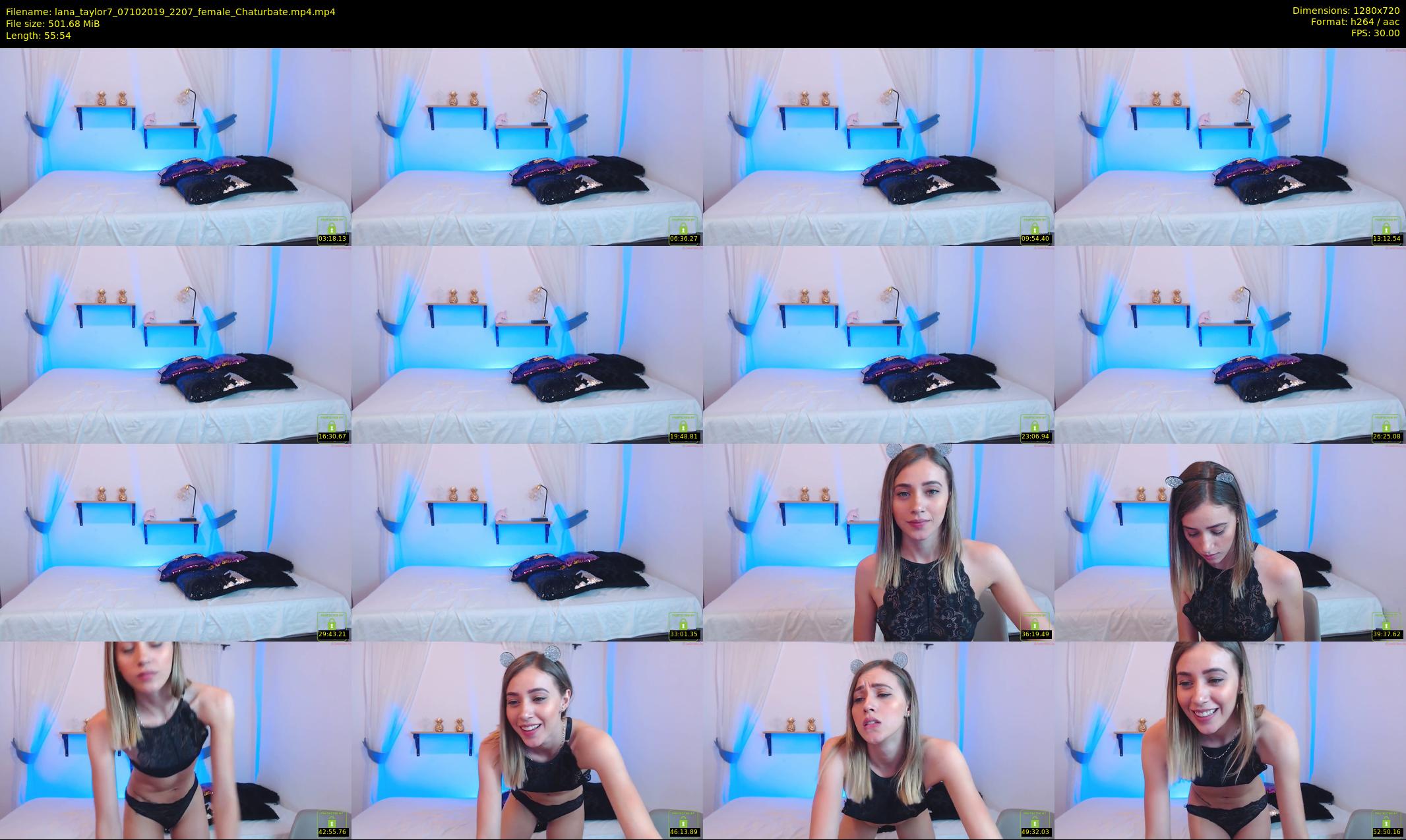 lana_taylor7 — 56 minute Chaturbate female cam show recording, 720p, Oct 7, 2019