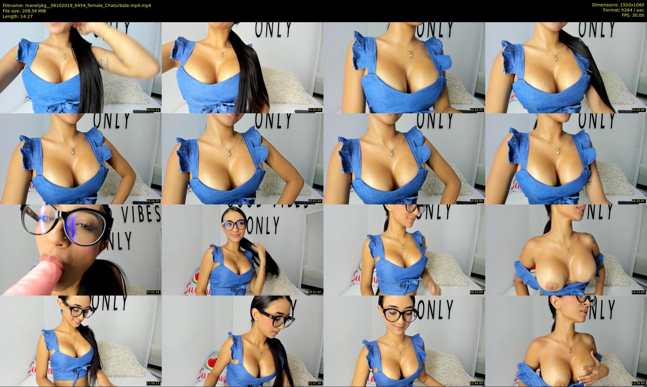 manelykg_ — 15 minute Chaturbate female cam show recording, 1080p, Oct 8, 2019