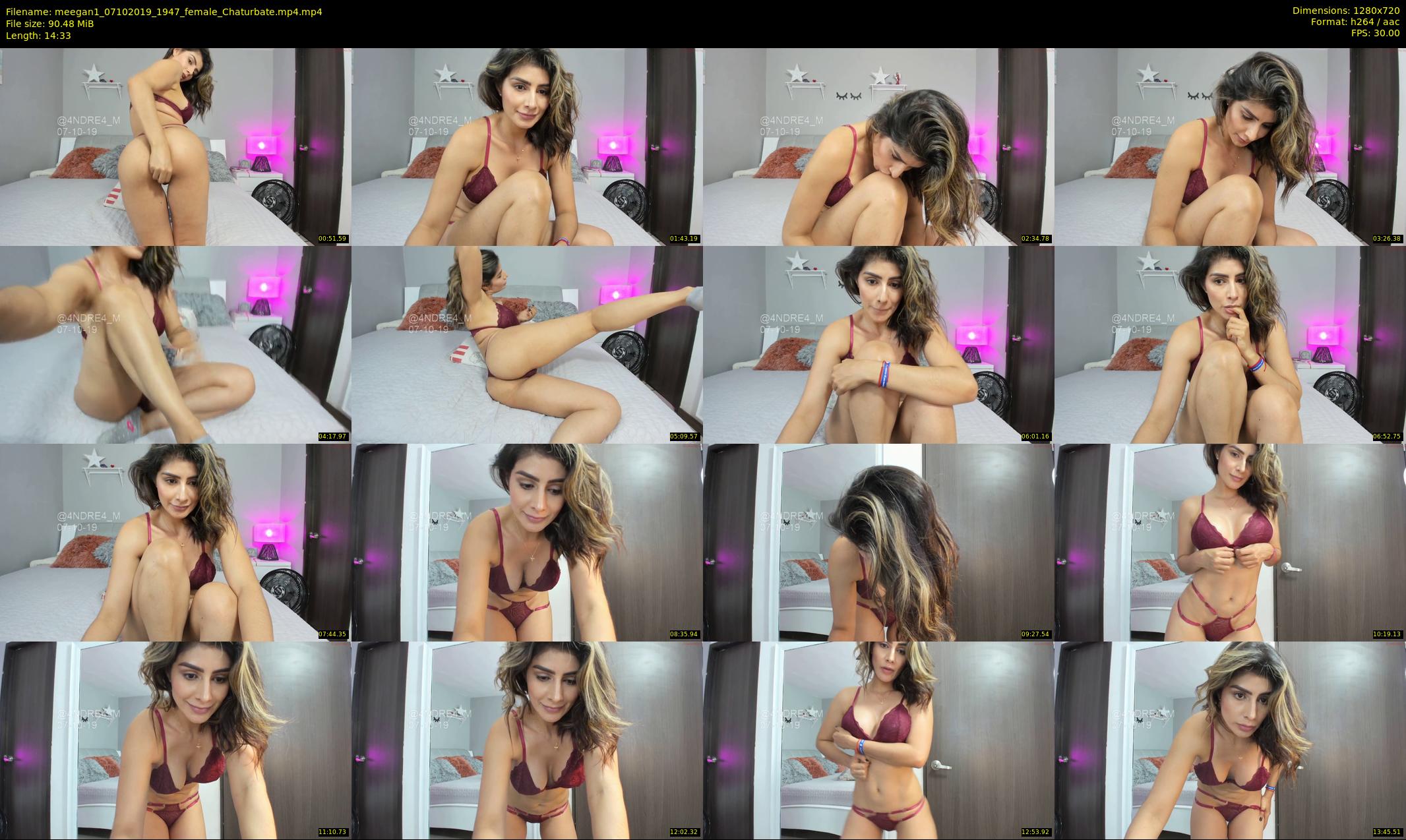 meegan1 — 15 minute Chaturbate female cam show recording, 720p, Oct 7, 2019