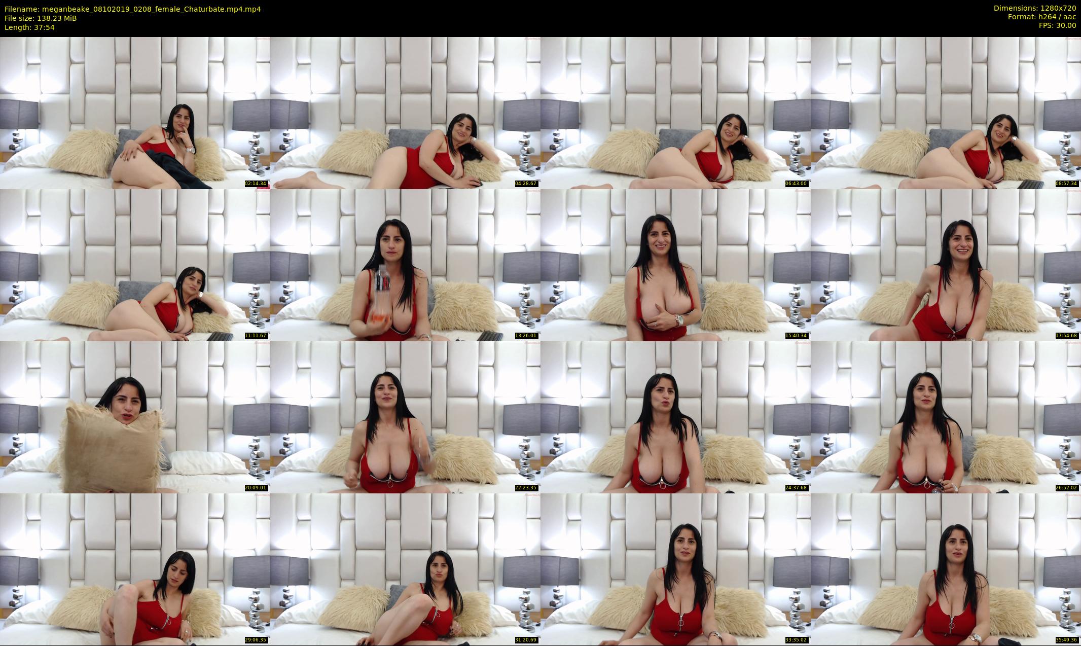 meganbeake — 38 minute Chaturbate female cam show recording, 720p, Oct 8, 2019