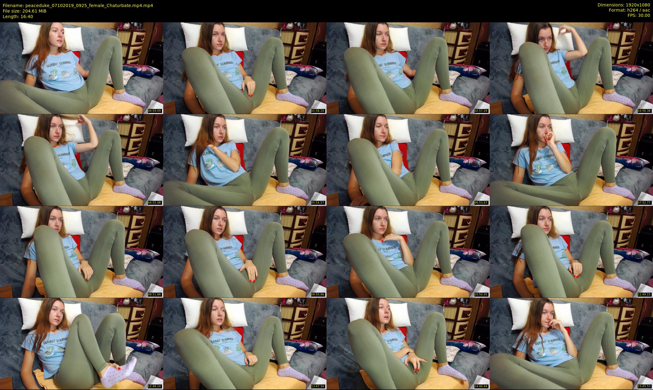peaceduke — 17 minute Chaturbate female cam show recording, 1080p, Oct 7, 2019