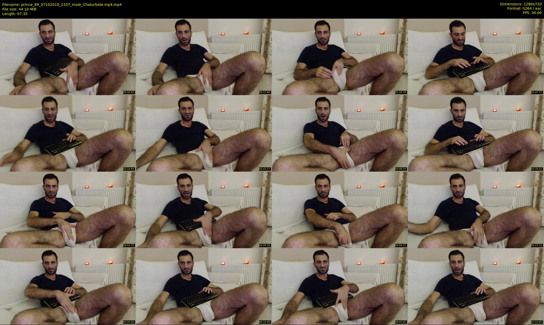 prince_89 — 8 minute Chaturbate male cam show recording, 720p, Oct 7, 2019