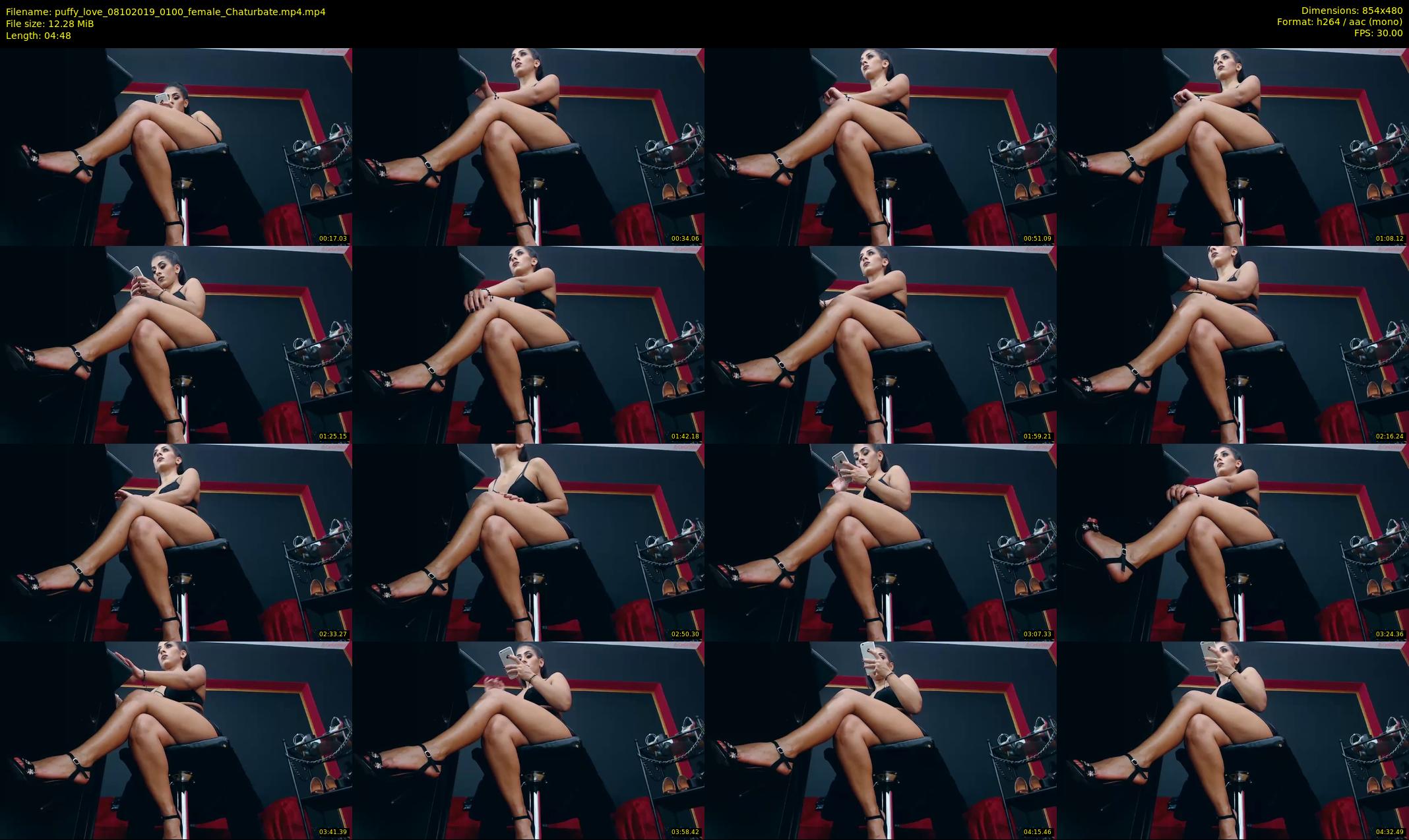 puffy_love — 5 minute Chaturbate female cam show recording, 480p, Oct 8, 2019