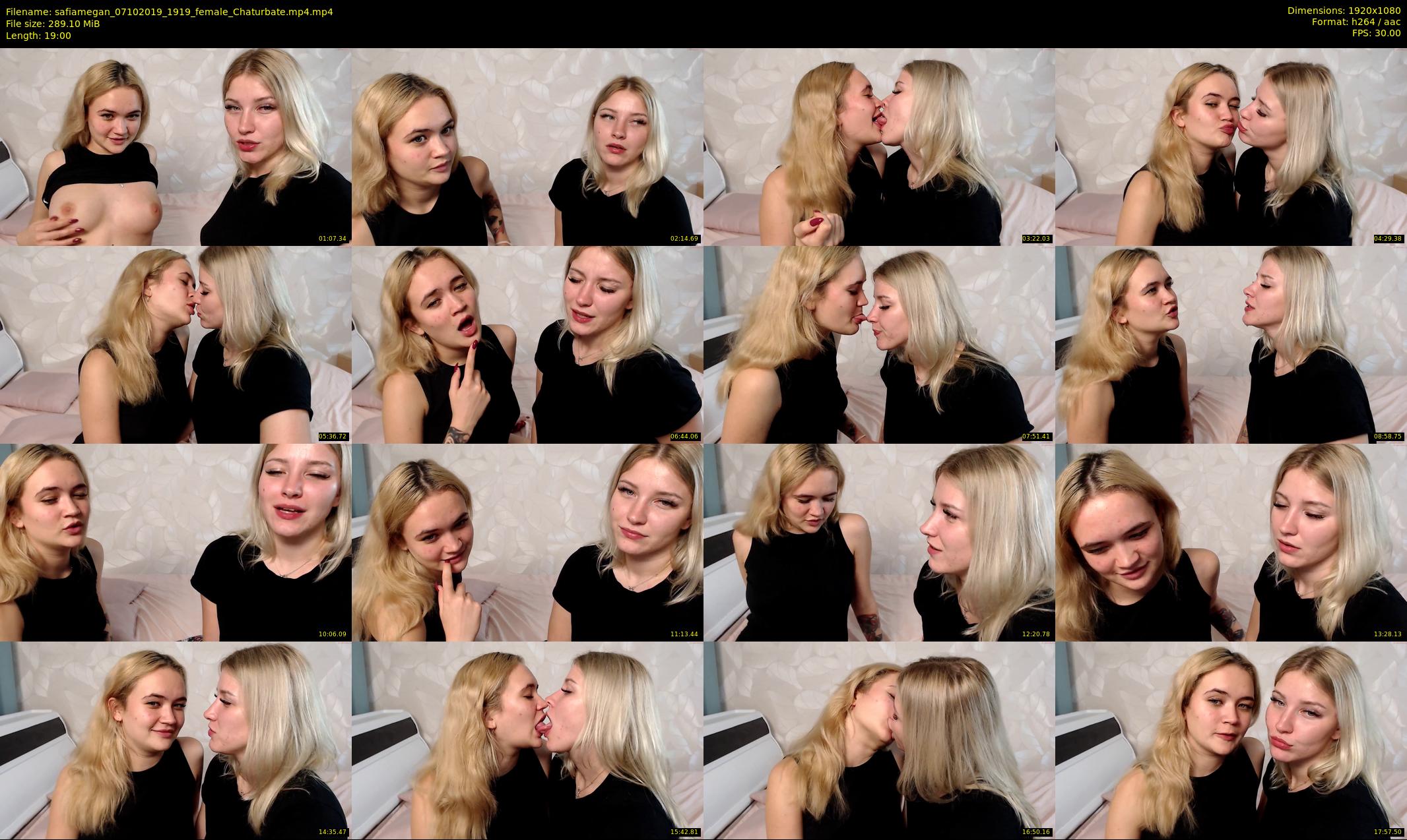 safiamegan — 19 minute Chaturbate couple cam show recording, 1080p, Oct 7, 2019