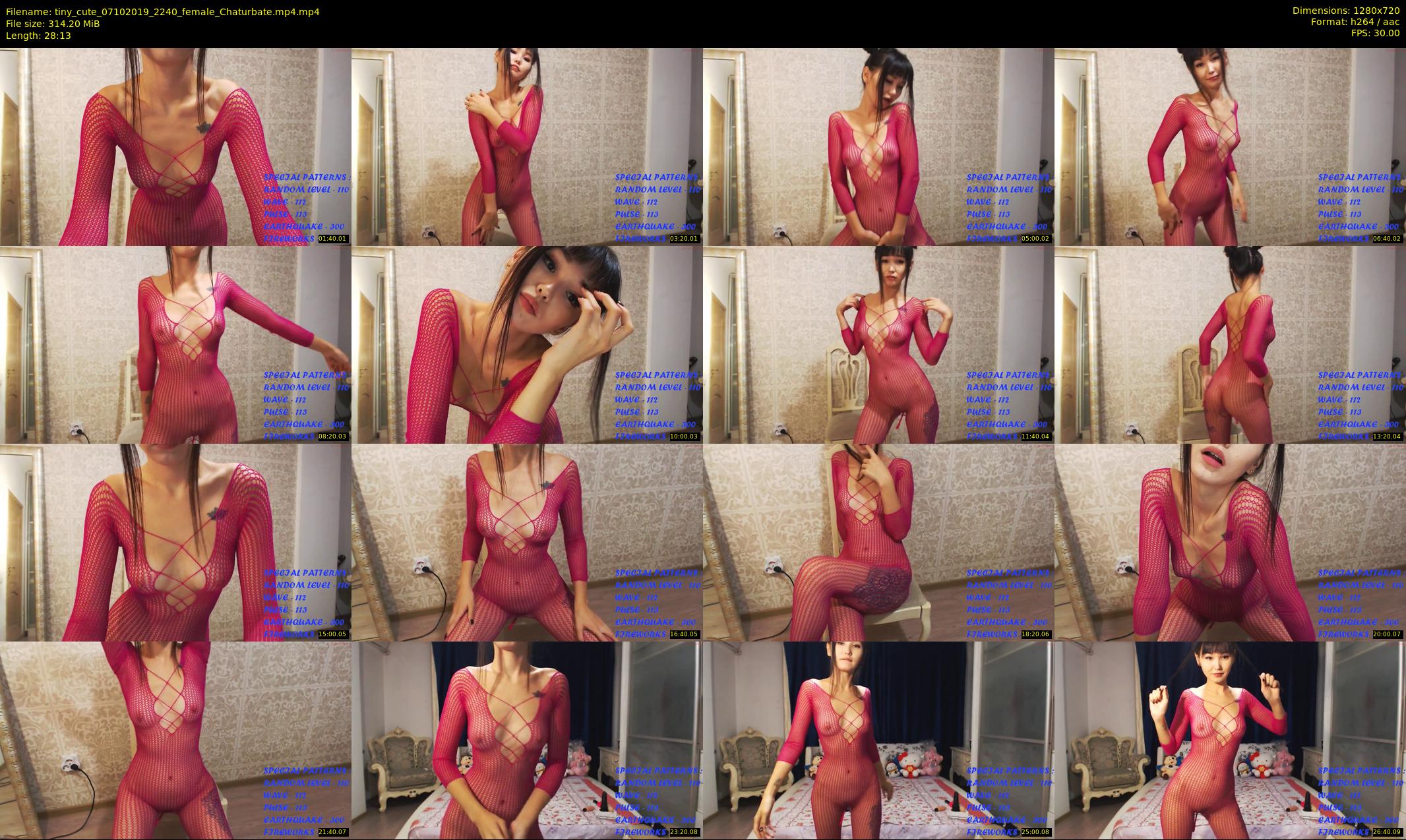 tiny_cute — 29 minute Chaturbate female cam show recording, 720p, Oct 7, 2019