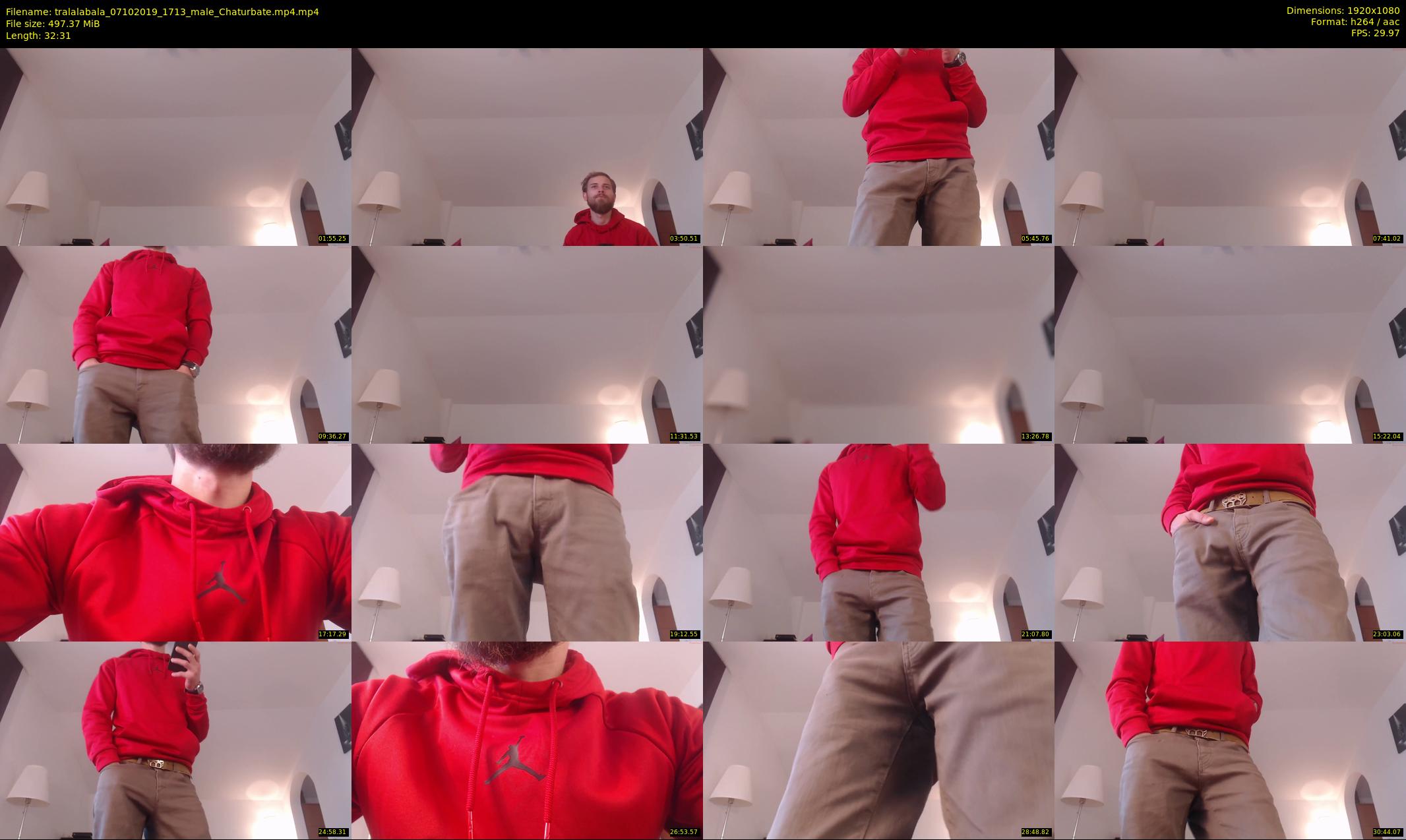 tralalabala — 33 minute Chaturbate male cam show recording, 1080p, Oct 7, 2019