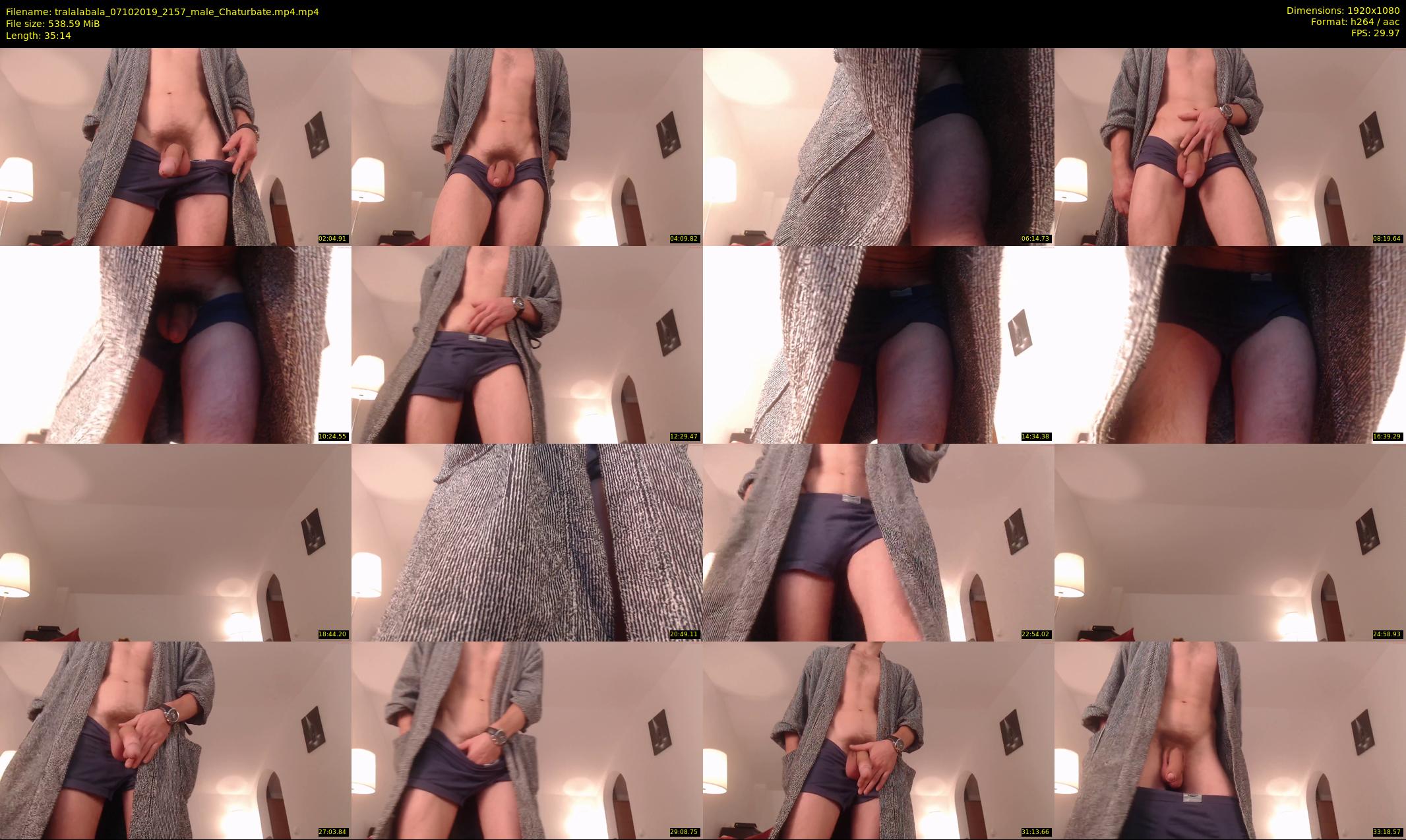 tralalabala — 36 minute Chaturbate male cam show recording, 1080p, Oct 7, 2019