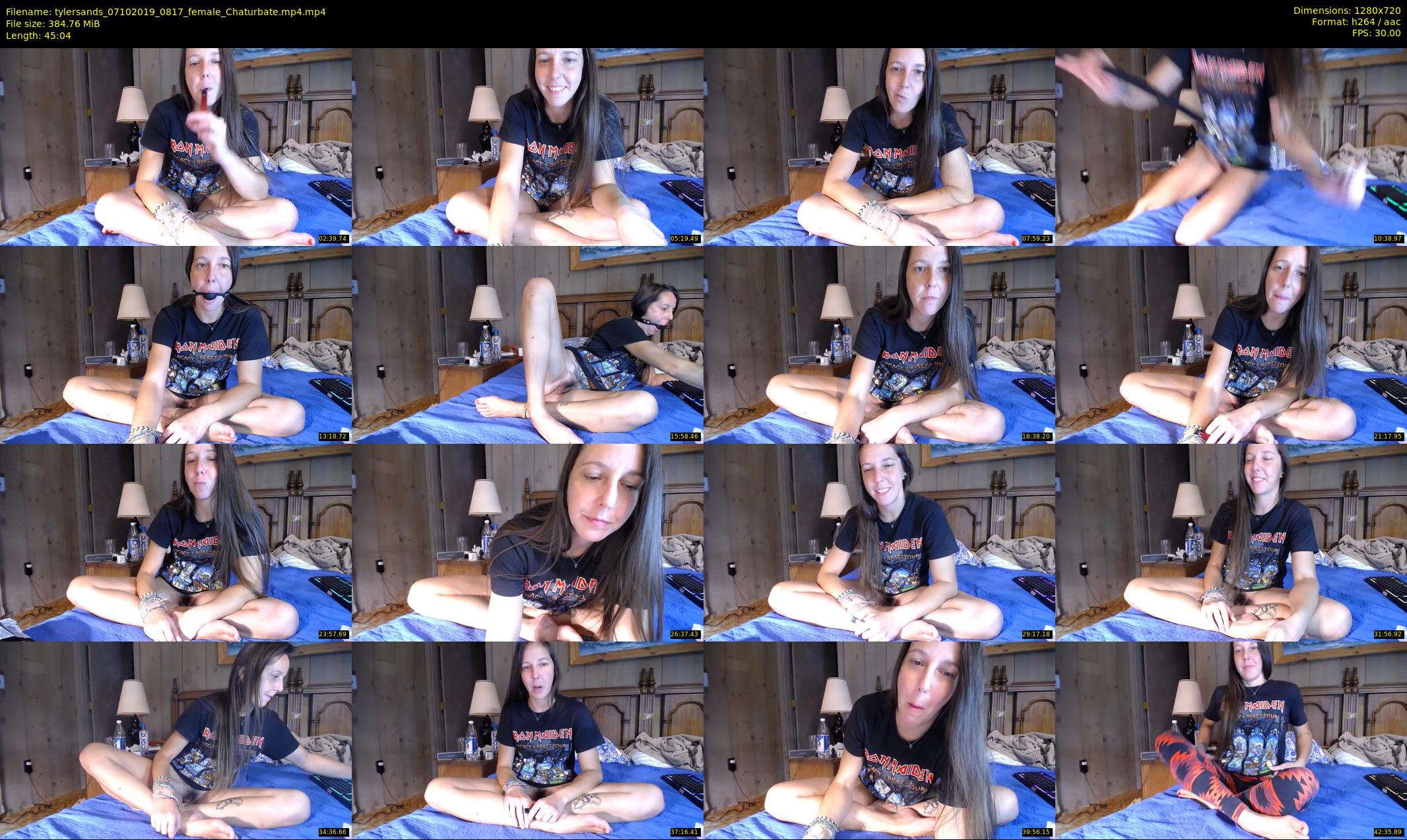 tylersands — 46 minute Chaturbate female cam show recording, 720p, Oct 7, 2019