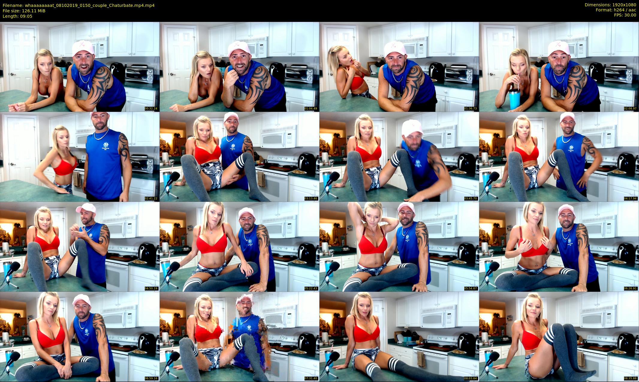 whaaaaaaaat — 10 minute Chaturbate couple cam show recording, 1080p, Oct 8, 2019