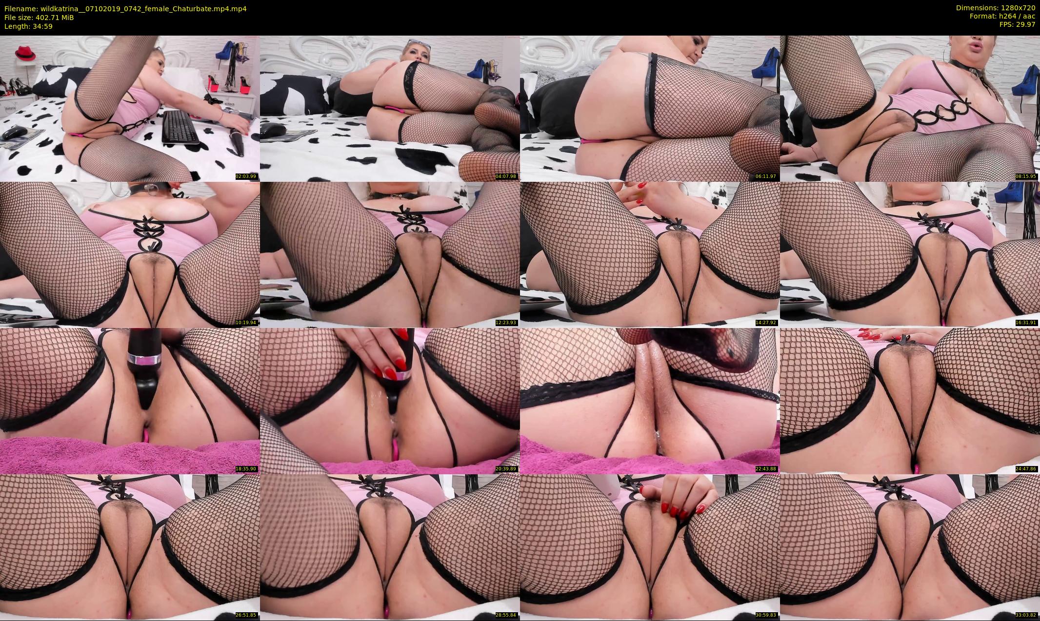 wildkatrina_ — 35 minute Chaturbate female cam show recording, 720p, Oct 7, 2019
