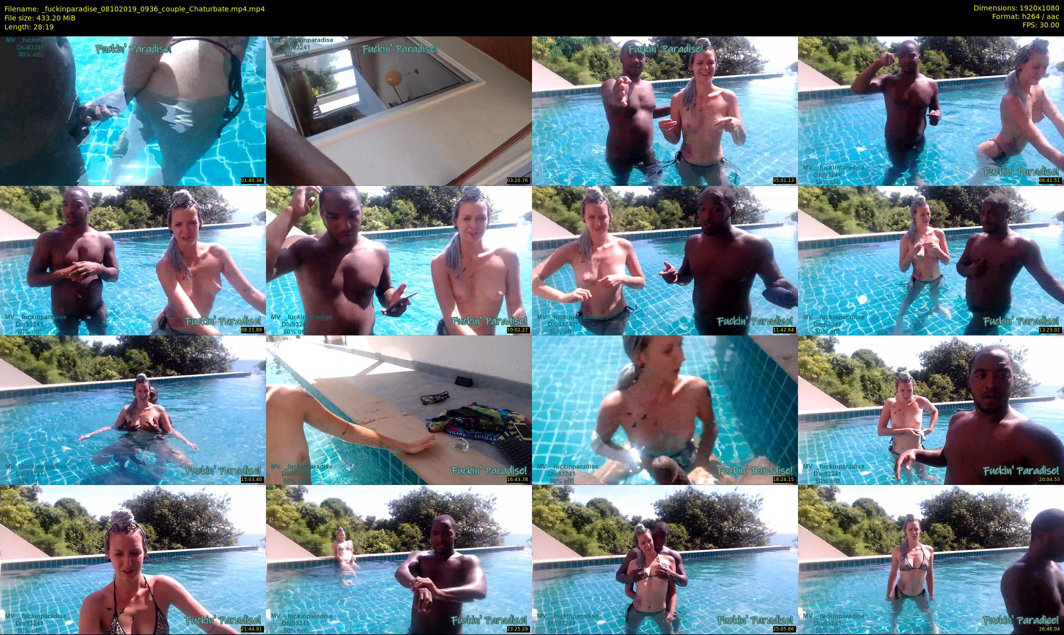 _fuckinparadise — 29 minute Chaturbate couple cam show recording, 1080p, Oct 8, 2019