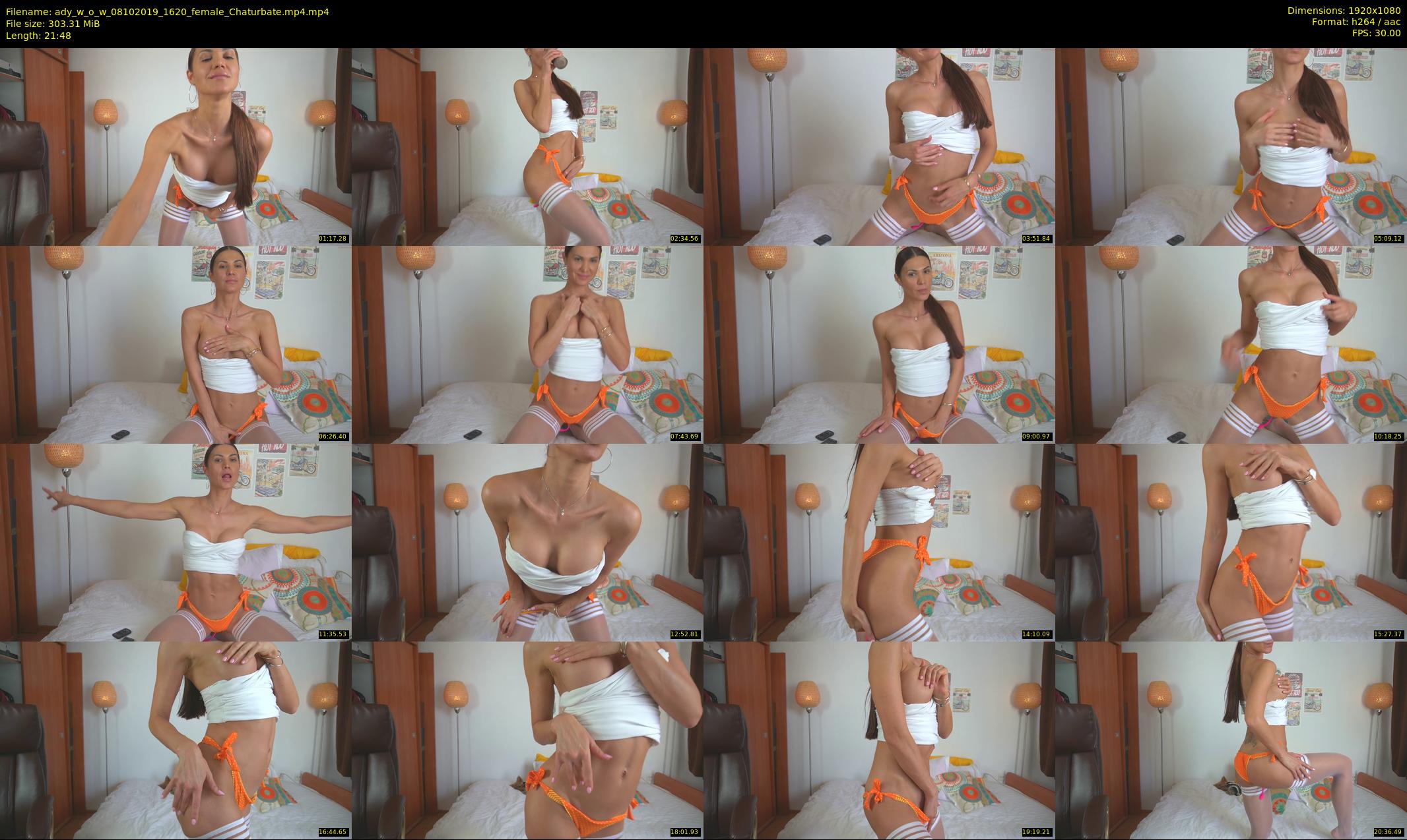 ady_w_o_w — 22 minute Chaturbate female cam show recording, 1080p, Oct 8, 2019