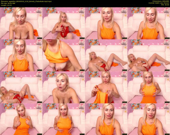 agatafox — 25 minute Chaturbate female cam show recording, 480p, Oct 8, 2019
