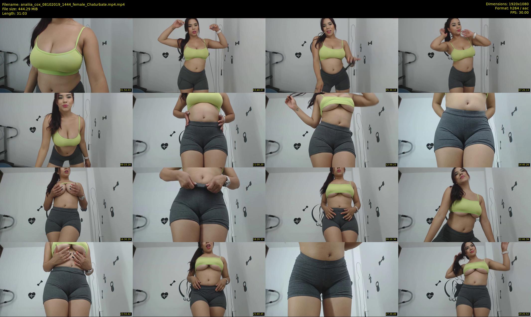 analiia_cox — 32 minute Chaturbate female cam show recording, 1080p, Oct 8, 2019