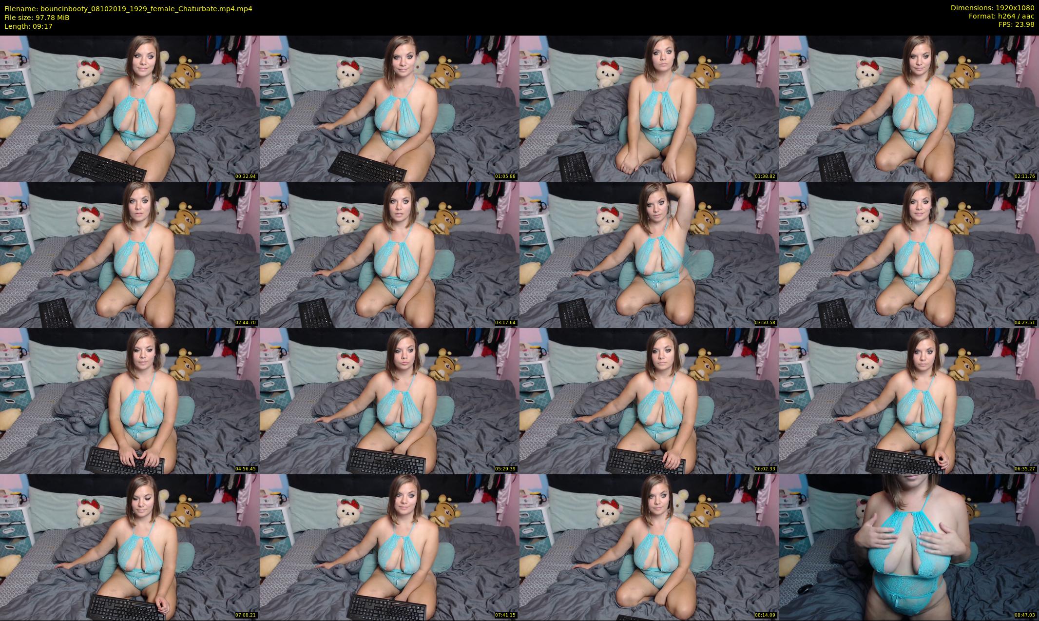 bouncinbooty — 10 minute Chaturbate female cam show recording, 1080p, Oct 8, 2019