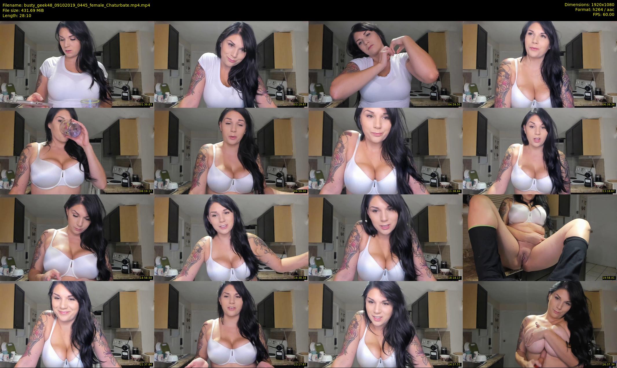 busty_geek48 — 29 minute Chaturbate female cam show recording, 1080p, Oct 9, 2019