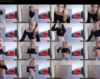 candymini — 3 minute Chaturbate female cam show recording, 720p, Oct 8, 2019