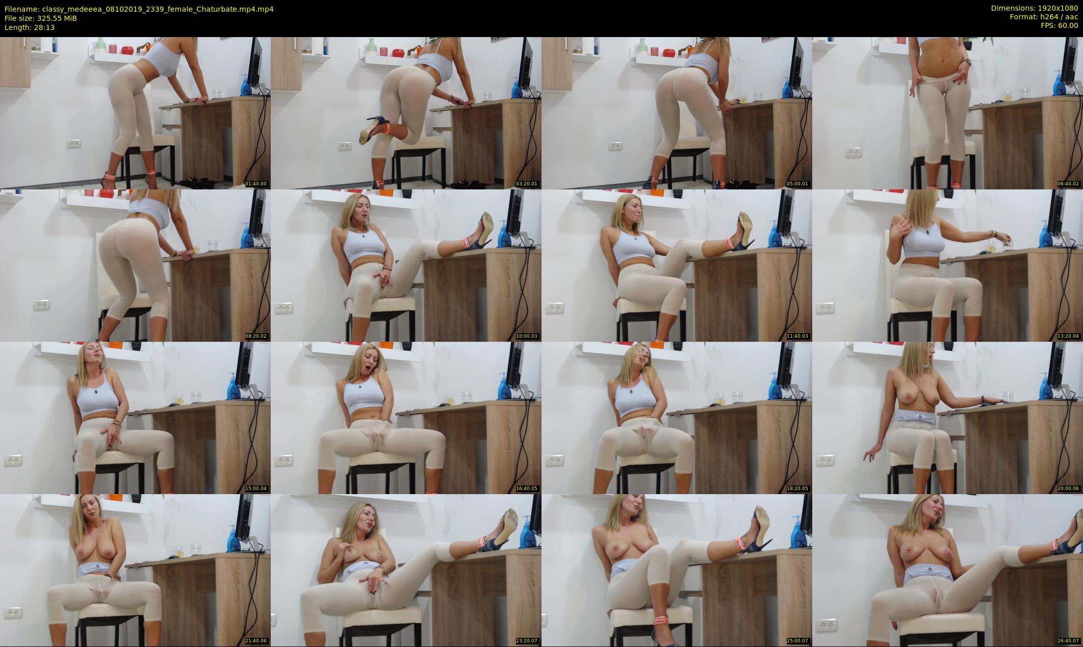classy_medeeea — 29 minute Chaturbate female cam show recording, 1080p, Oct 8, 2019