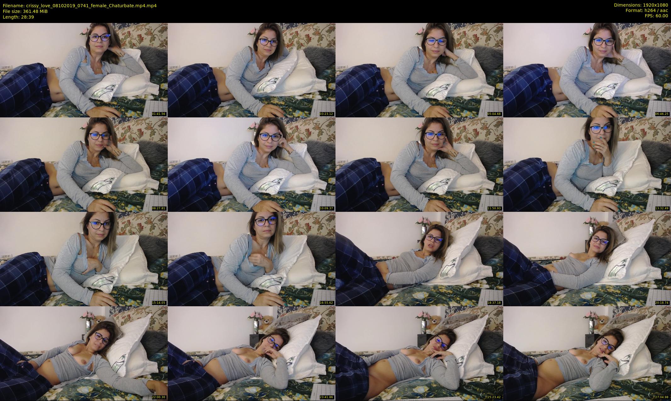 crissy_love — 29 minute Chaturbate female cam show recording, 1080p, Oct 8, 2019